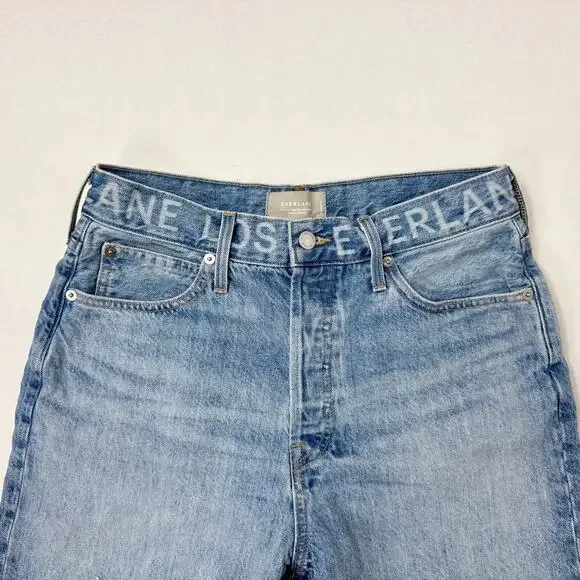 Everlane The Local Rigid Way High Shorts Women Size 29 Denim Cutoff - Picture 5 of 5